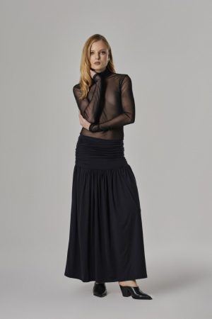 Blusa Gola Alta Segunda Pele Tule